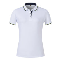 Golf Women's Polo Shirt Lapel Slim Fit Short Sleeve