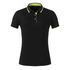 Golf Women's Polo Shirt Lapel Slim Fit Short Sleeve