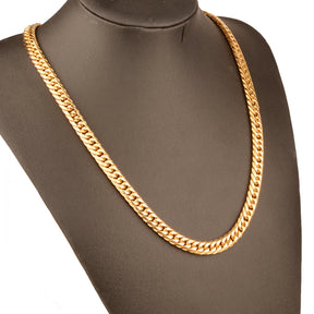 chunky gold chain necklace