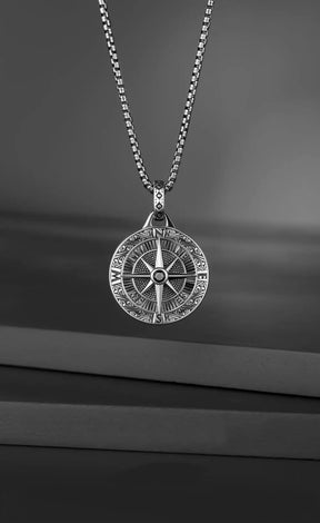 compass necklace