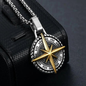 compass necklace