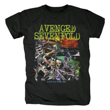 Harajuku Metalcore Avenged Sevenfold Rock T Shirt Hip Hop Streetwear T Shirt