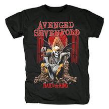 Harajuku Metalcore Avenged Sevenfold Rock T Shirt Hip Hop Streetwear T Shirt