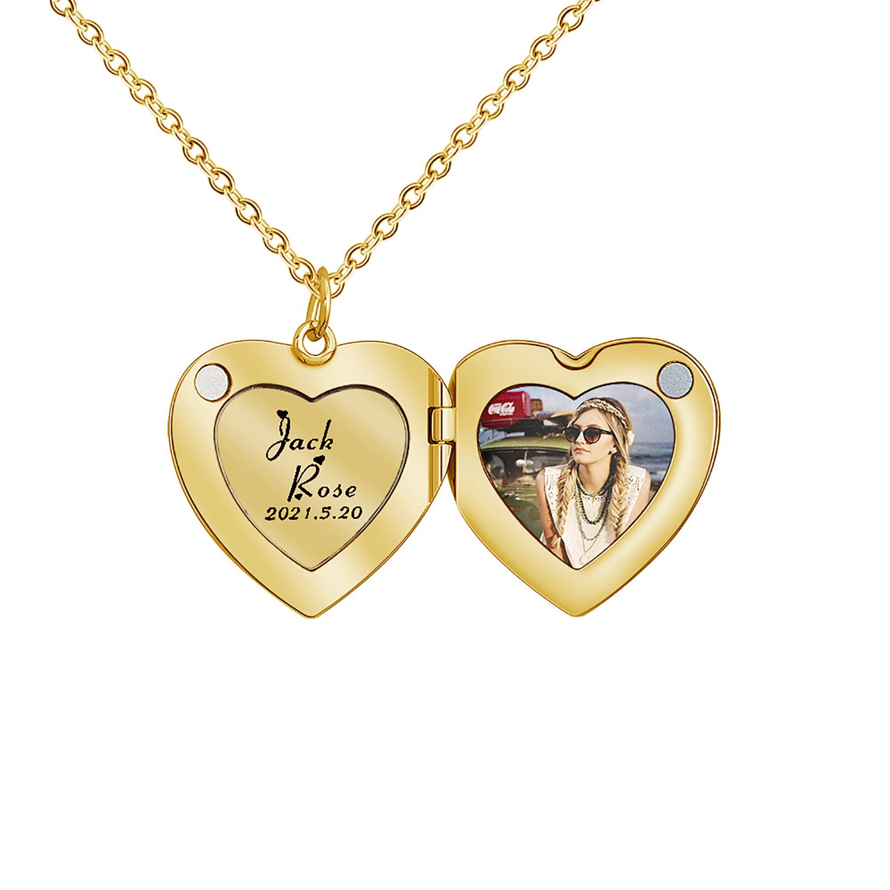 heart locket necklace