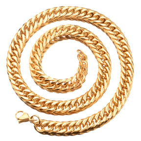 chunky gold chain necklace