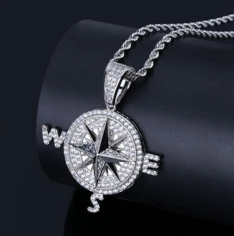 compass necklace