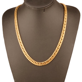 chunky gold chain necklace