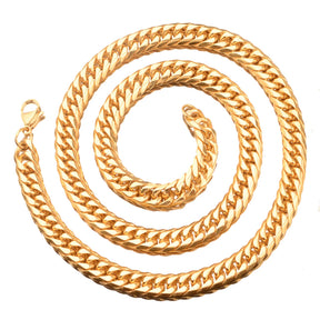 chunky gold chain necklace