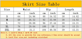 Striped Pleated Elastic Waist Female Sweet Mini Dance Plaid Skirt Y2k