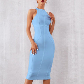 Sky Blue cocktail Dress