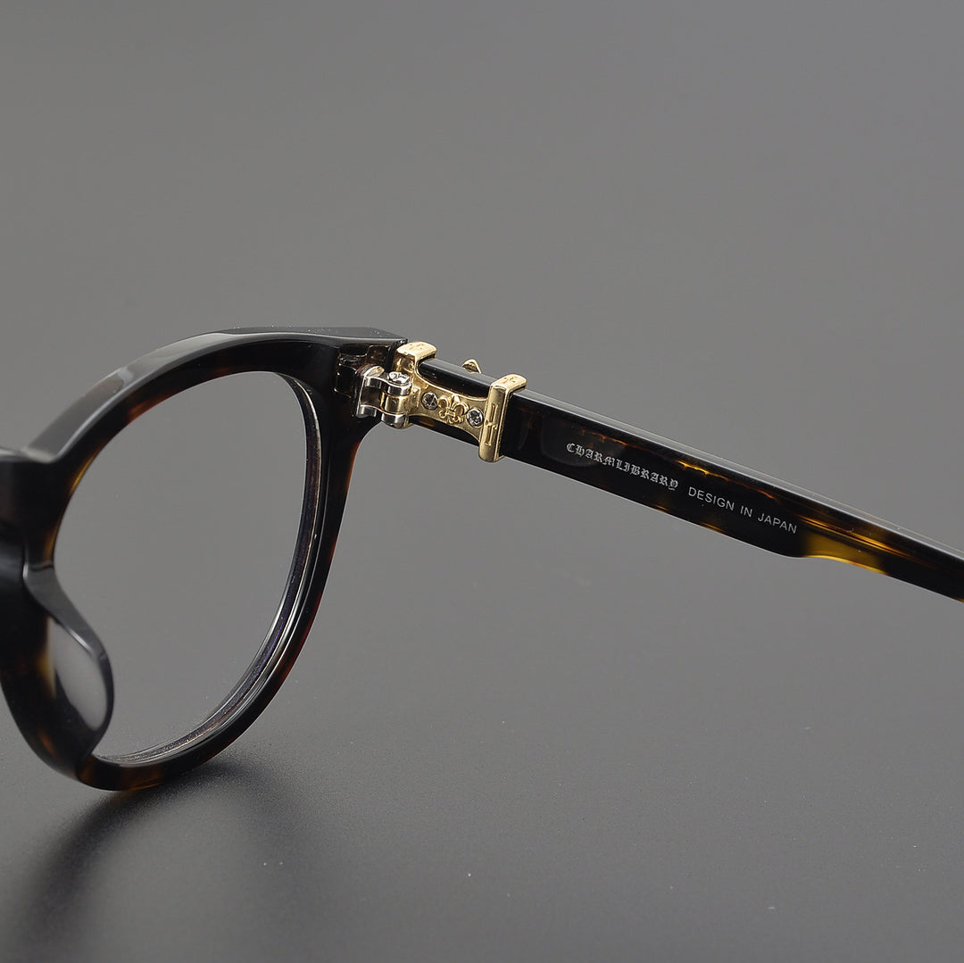Chrome Hearts Ultralight Acetate Large Round Eyeglass Frames
