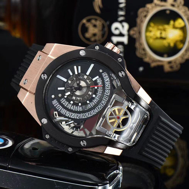 Jason WarCraft Large-Dial Quartz Watch