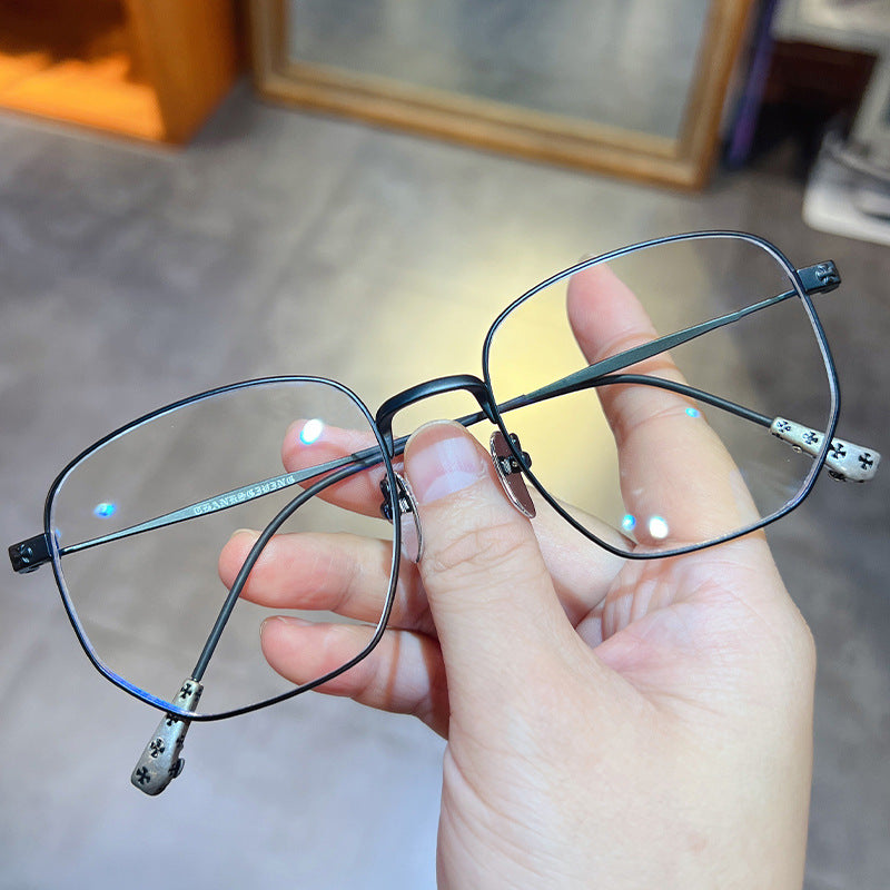 Chrome Hearts Double-Bridge Titanium Eyeglasses