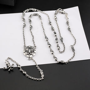 chrome hearts skull necklace