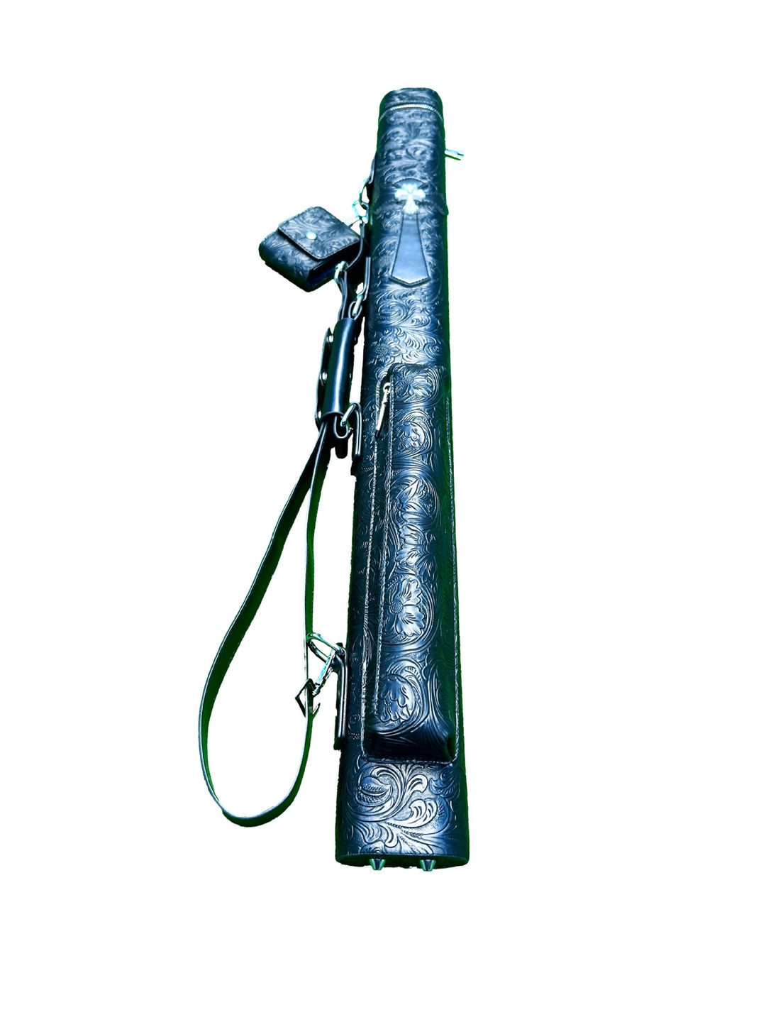 Chrome Hearts double-hole double-hole cue.