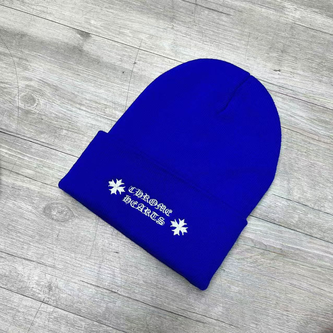 Chrome Hearts embroidered knitted hat