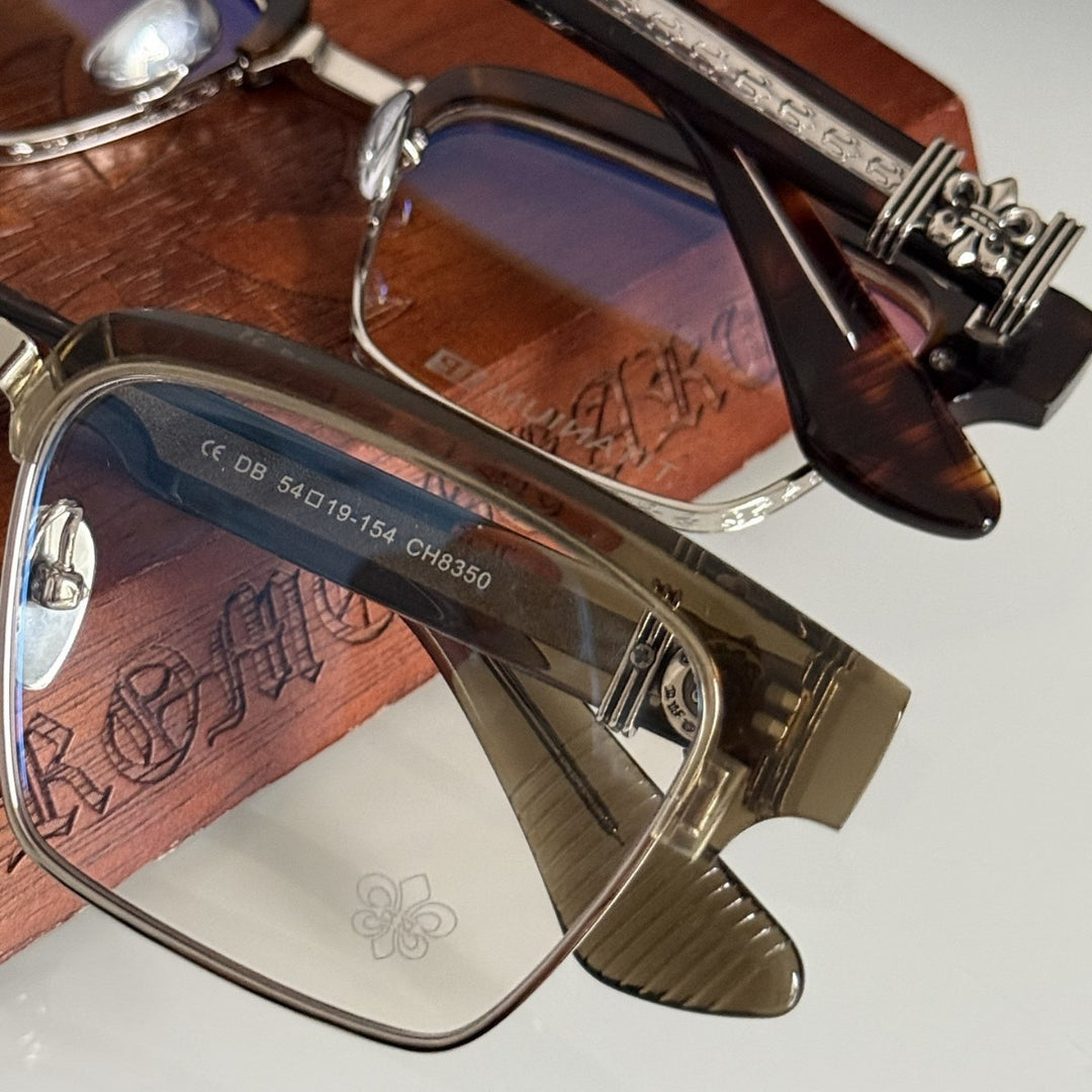 Chrome Hearts Heavy Industries Business Titanium Frame Eyeglasses