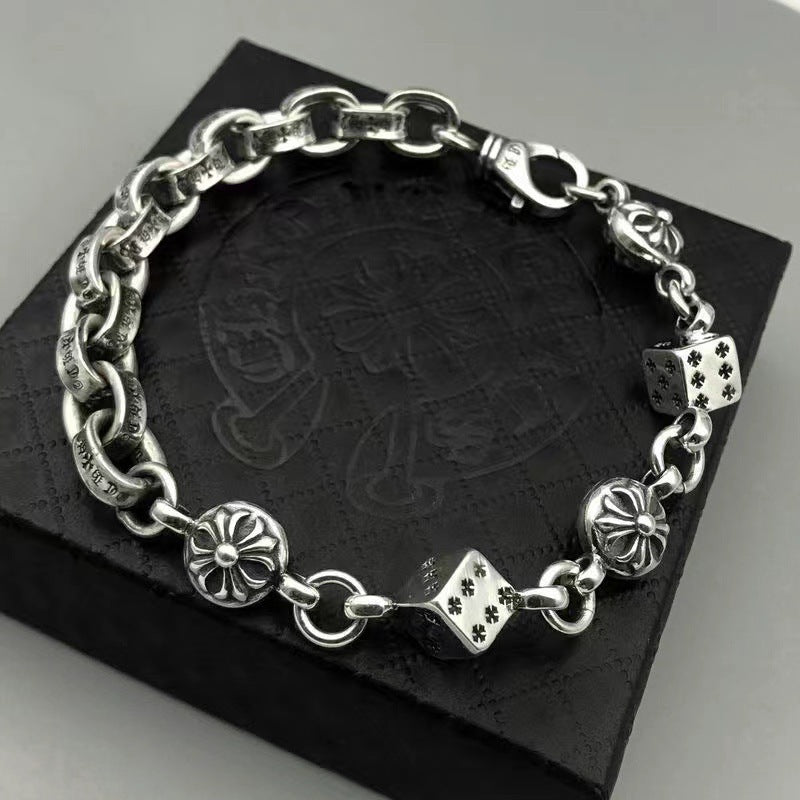 chrome hearts domineering bracelet hip-hop personality men's cross bracelet