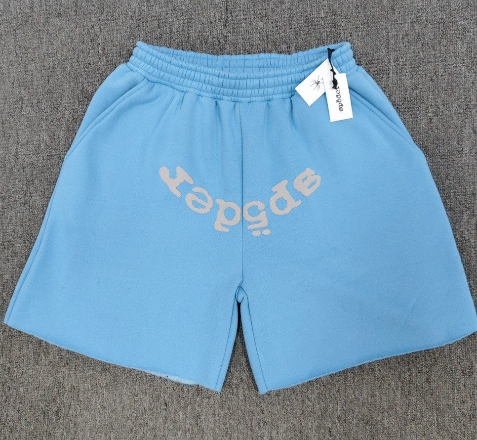 Sp5der retro drawstring basketball shorts