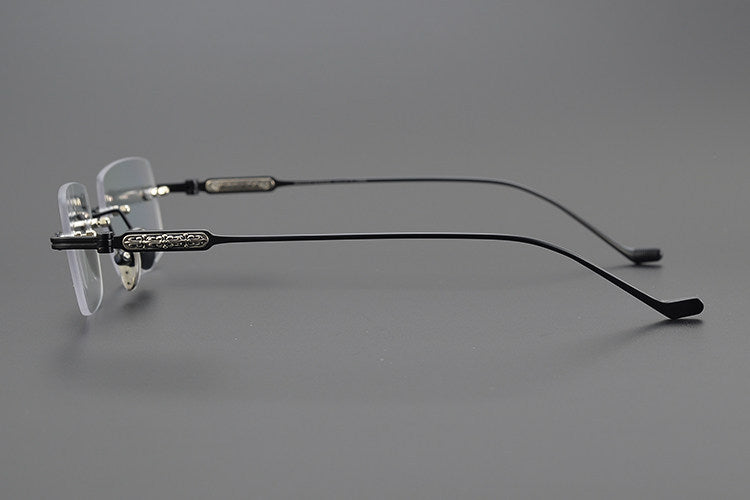Chrome Hearts Engraved Rimless Frames