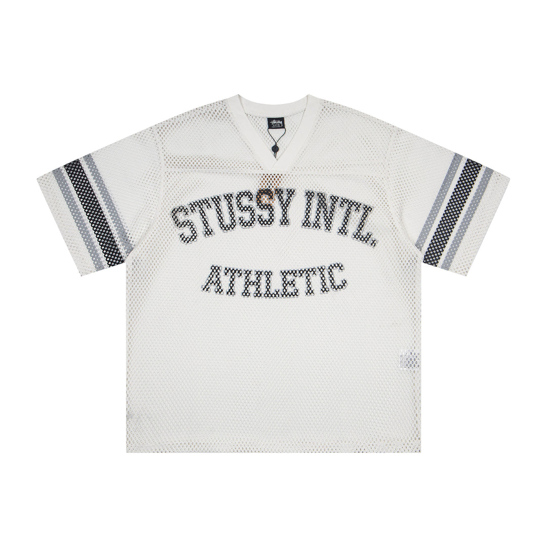 BAPE loose fit short-sleeved letter print t-shirt