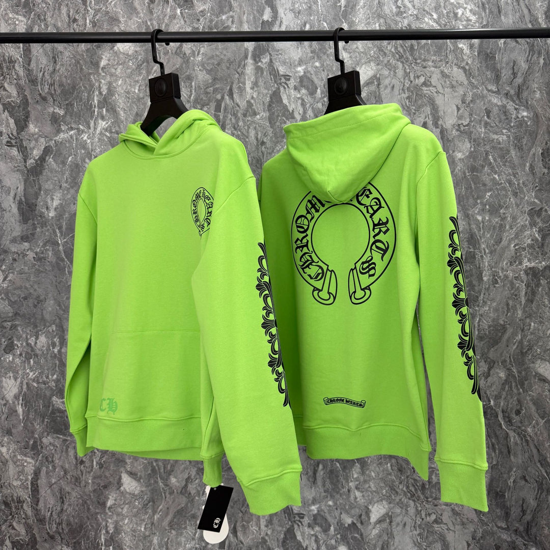 Chrome Hearts Cross Horseshoe Pullover Hoodie