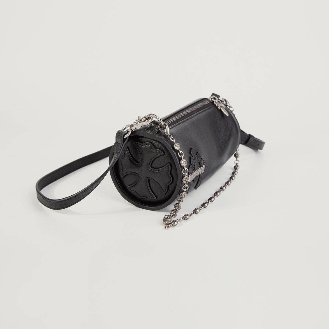 Chrome Hearts cross pencil mini cylindrical handbag