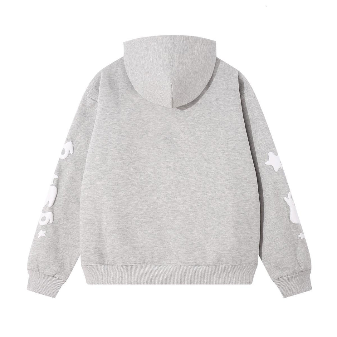 Sp5der foam letter 555 hoodie Pink Casual pants