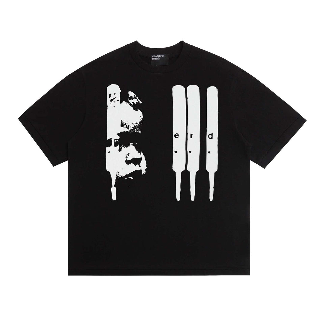 ERD Melancholy Rich Second Generation Print Short-Sleeve T-Shirt