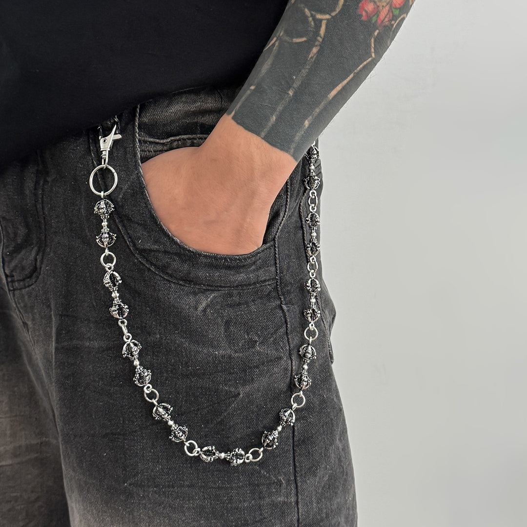 Hip-Hop & Punk Style Metal "Magic Wand" Pant Chain