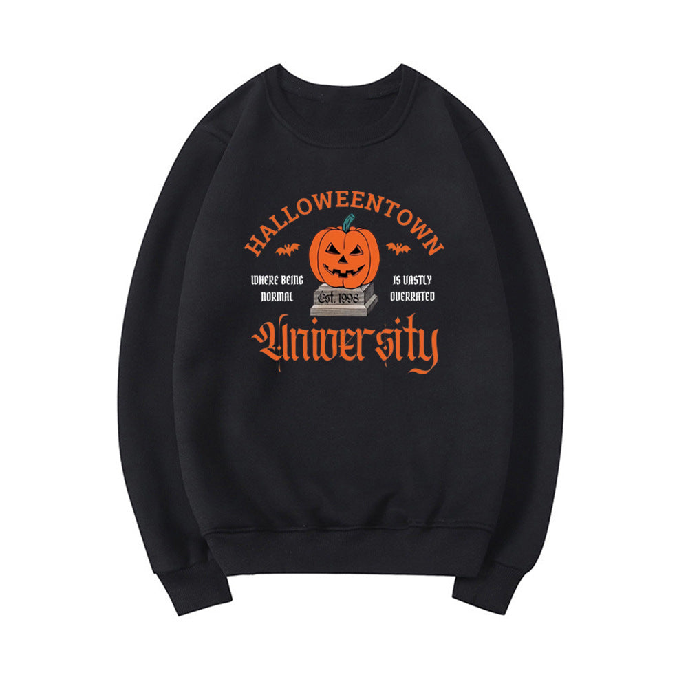 Halloween evil pumpkin head sweatshirt