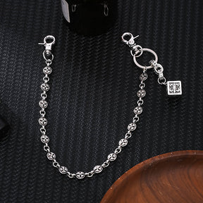 chrome hearts anchor dice waist chain