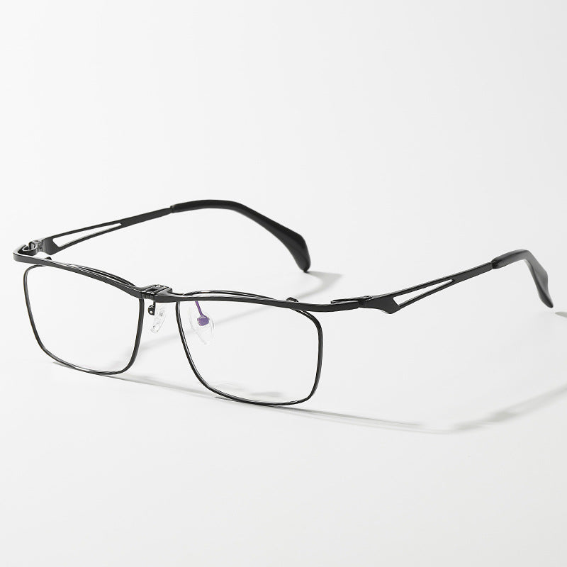 Flip-Up Business Full-Rim Eyeglasses Frame