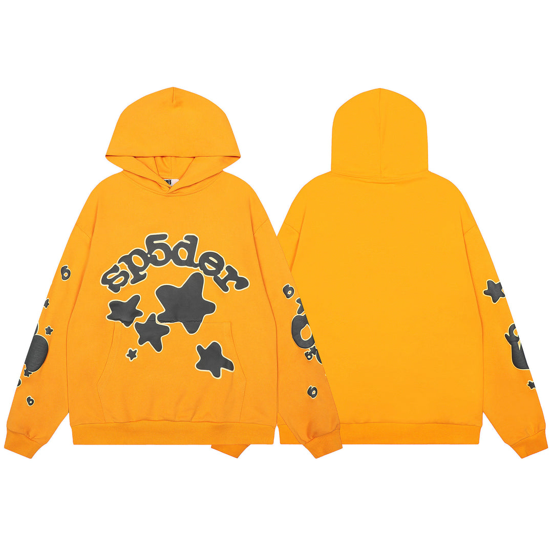 Sp5der555555 Spiderweb Foam Print Sweatshirt Set