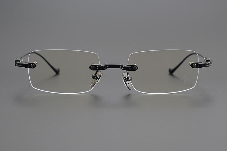 Chrome Hearts Engraved Rimless Frames