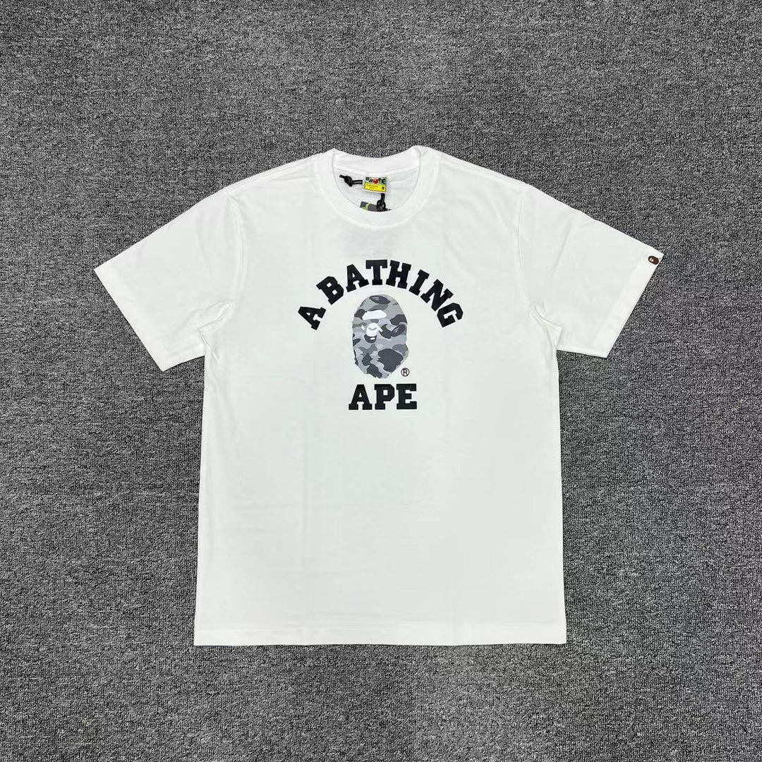 BAPE Ape print cartoon short-sleeved T-shirt