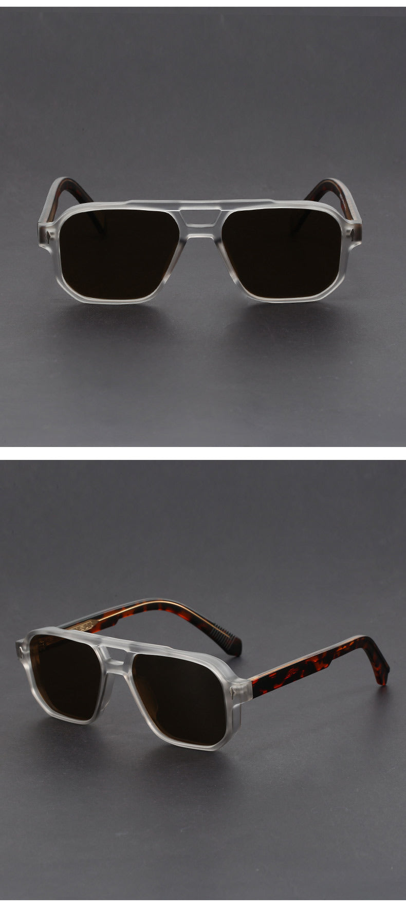 Large Frame Aviator Sunglasses