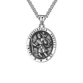 st christopher necklace