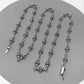 chrome hearts chain waist trouser chain bag chain Key chain chrome hearts dagger