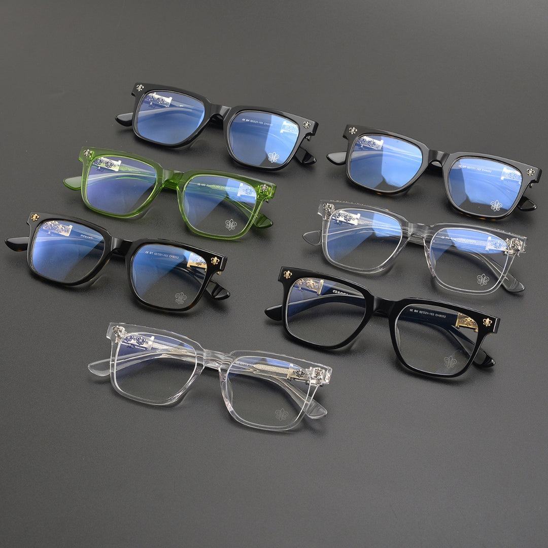 Chrome Hearts Large Square-Frame Acetate Glasses