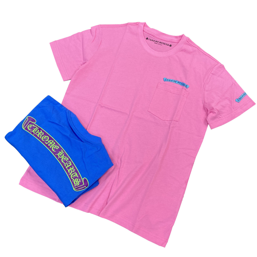 Chrome Hearts dopamine letter print short-sleeved T-shirt