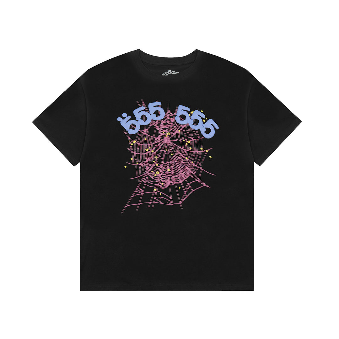 Sp5der Foam Letter 555 Short-Sleeve T-Shirt