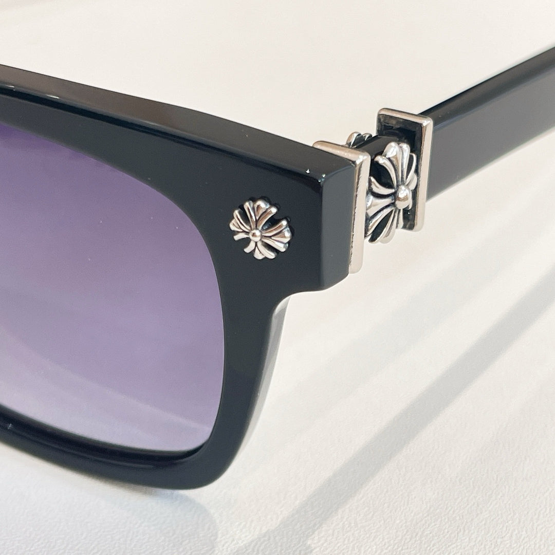 Chrome Hearts Square Frame Fashion Sunglasses