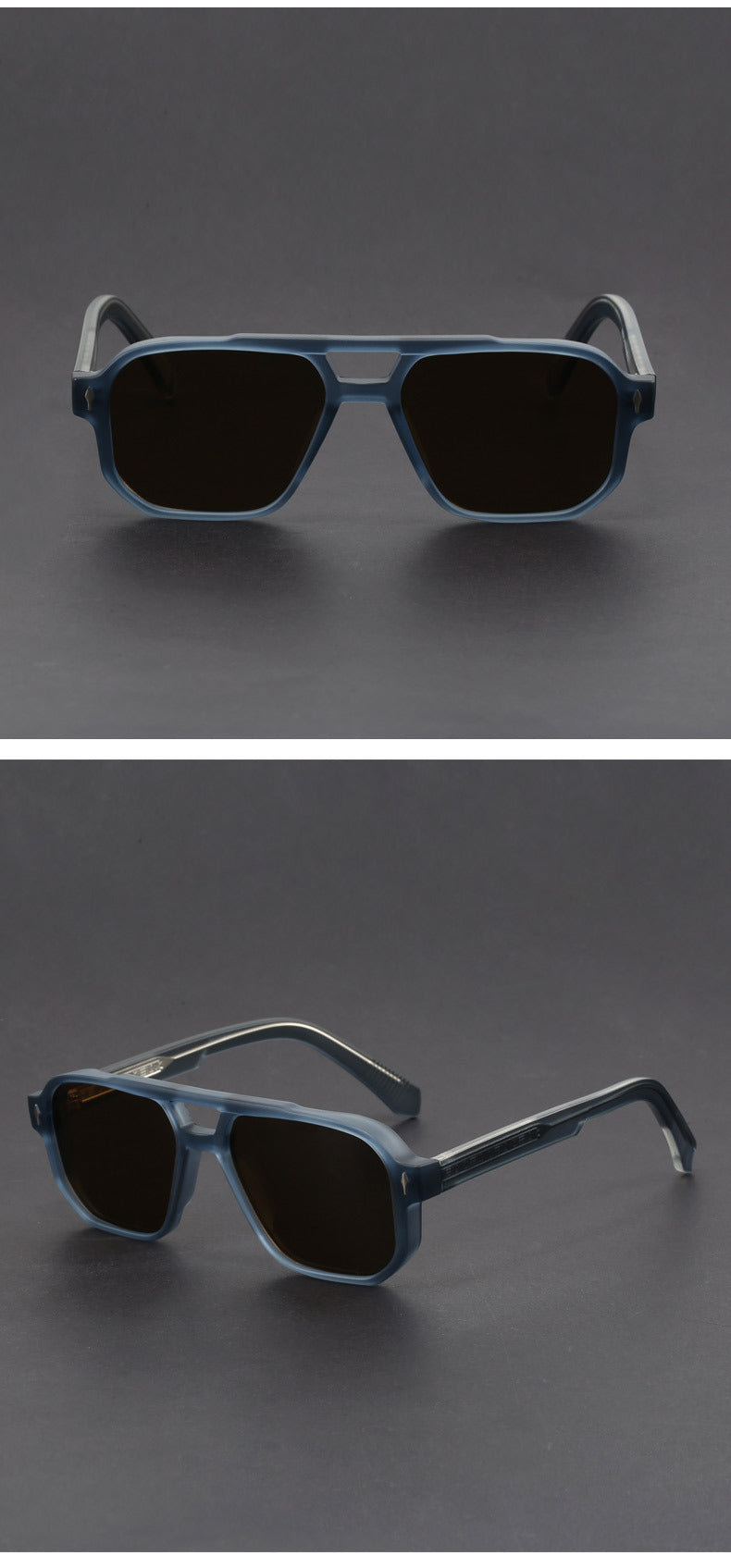 Large Frame Aviator Sunglasses