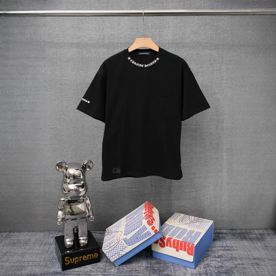 Chrome Hearts Summer Printed T-Shirt Short-Sleeve