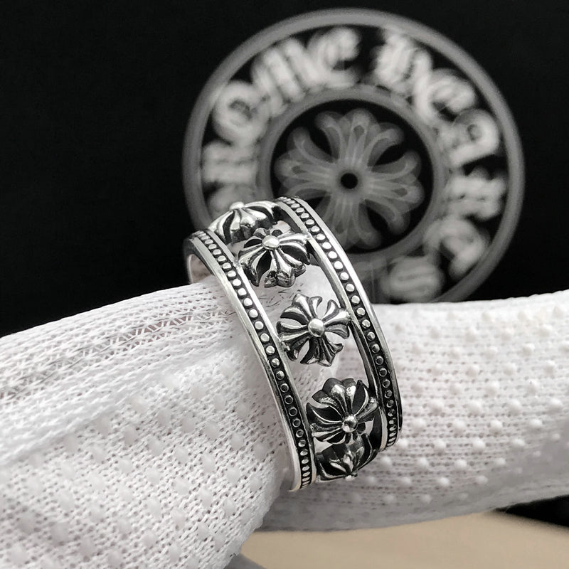 chrome hearts six-pointed star ring