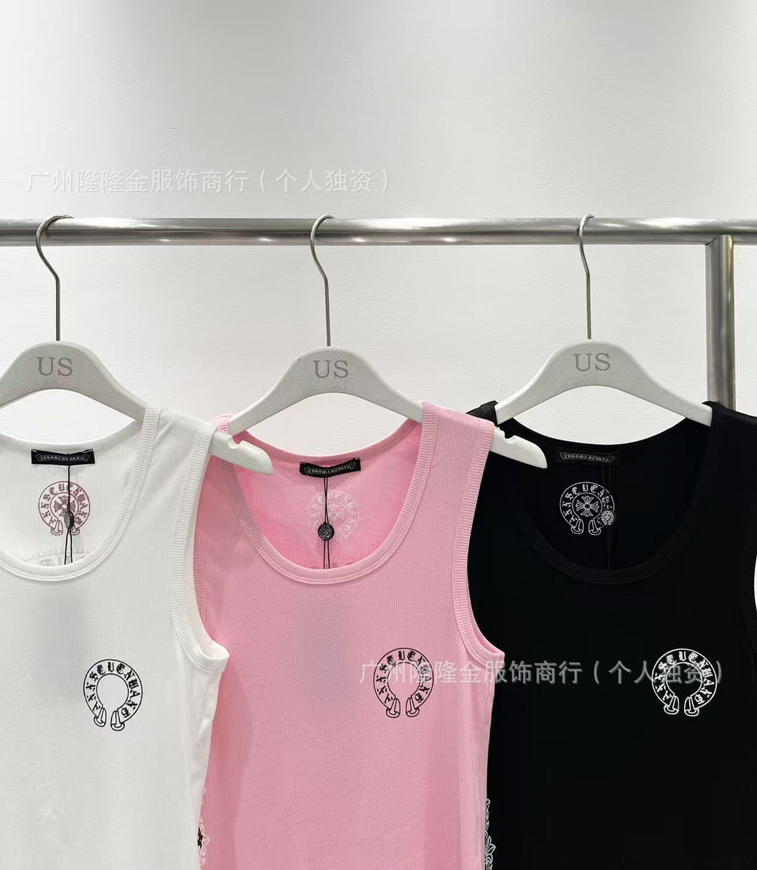 Chrome Hearts Spicy Ribbed Slim Fit Tank Top