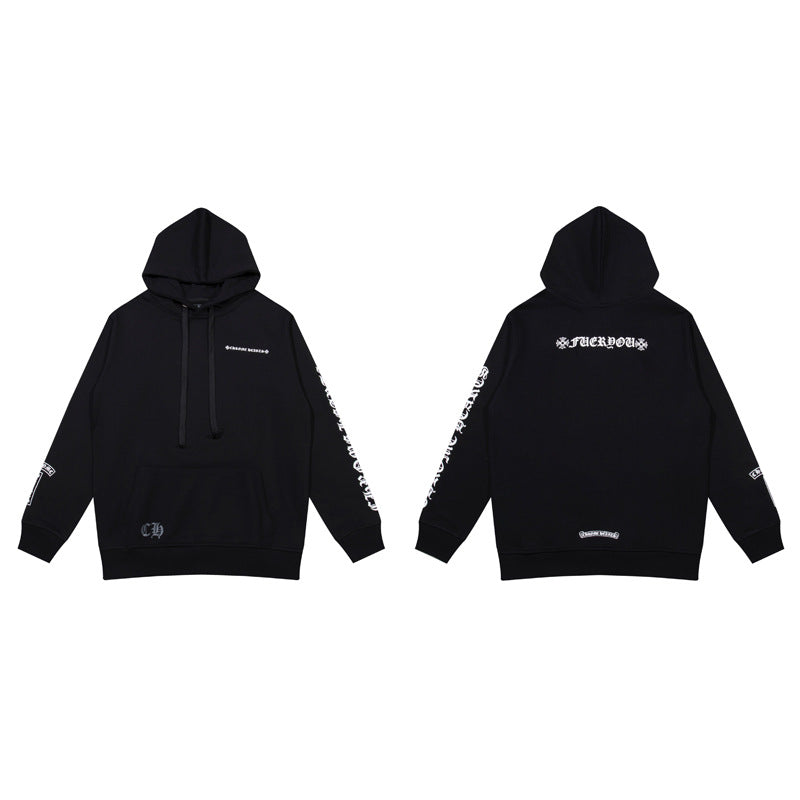 Chrome Hearts Horseshoe Cross  Hoodie Pullover