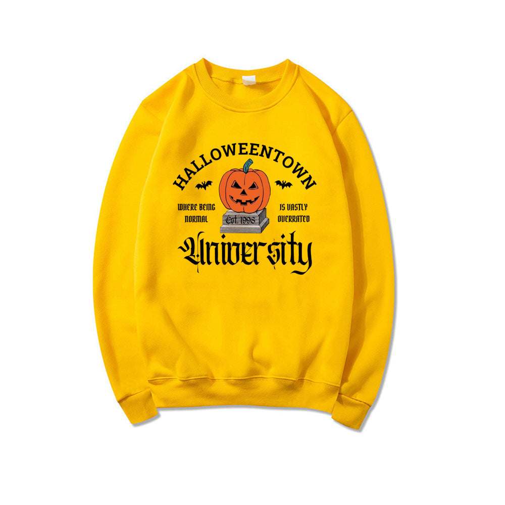 Halloween evil pumpkin head sweatshirt