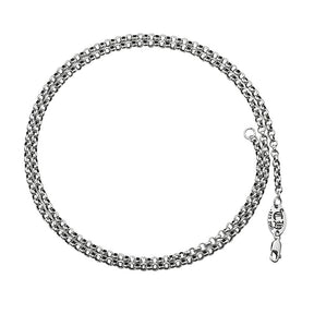 925 silver circle O-shaped chain